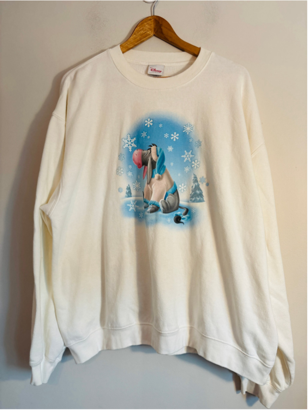 Vintage 90s Winnie The Pooh 'Eeyore' Sweatshirt XXL Eeyore Moody Disney Y2K